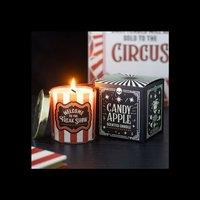 KDMD Freak Show Candy Apple Candle 28 Hour Burn Time in Red