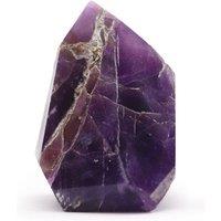 KDMD African Amethyst Gemstone Point 6cm Polished Crystal in Purple