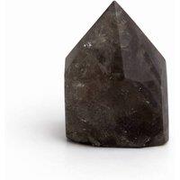 KDMD Smoky Quartz Top Polished Points 5 to 6 Piece Set in Black