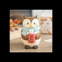 KDMD Oliver Owl Ceramic Oil Burner for Fragrance Oil