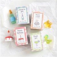 KDMD 24 Glass Celebration Charms Set for Party Favours Display