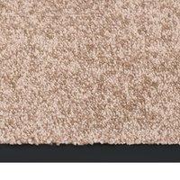Berkfield Home Doormat Beige 60x80 cm