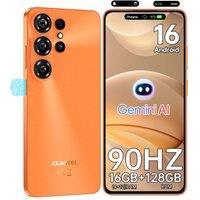 OUKITEL C26 Mobile Phone Android 16, 24+128GB 6.63 HD 90Hz 5150mAh Gemina AI in Orange