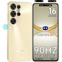 OUKITEL C26 Mobile Phone Android 16, 24+128GB 6.63 HD 90Hz 5150mAh Gemina AI in Gold