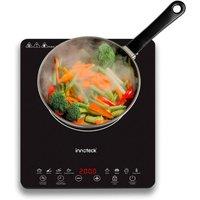 Kelvenix Single Induction Hob 2000W Portable Electric Cooktop Touch Control in Black