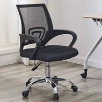 EONLION Black Office Chair Swivel Adjustable Height | Size: 100 cm