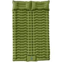 SPETLEK Double Sleeping Mat Air Bed Pad Camping Hiking in Green | Size: 0-12 m