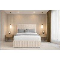 Chester & Oakley Ravello Teddy Divan No Drawers 12Footboard 54 Headboard in Cream | Size: Small Double