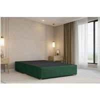 Chester & Oakley Alure Plush Divan Bed Base With 2 Drawers Same Side in Emerald | Size: Super King