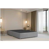 Chester & Oakley Alure Plush Divan Bed Base With 2 Drawers Same Side in Silver | Size: Double