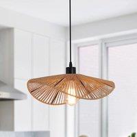Garwarm 1 - Light Black Single Pendant in Brown