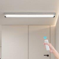 Garwarm 1 Light 100cm LED Integrated Flush Mount in Metallic Silver