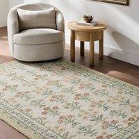 Livabliss Fairfax-Hand Tufted Yellow Green Beige Pink Wool Global Living Rug | Size: 200 cm x 275 cm