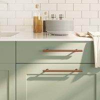 Berkfield Home Cabinet Handles 5 pcs Bronze 192 mm Stainless Steel in Brown