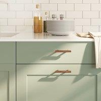 Berkfield Home Cabinet Handles 10 pcs Bronze 64 mm Stainless Steel in Brown