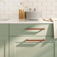 Berkfield Home Cabinet Handles 10 pcs Bronze 192 mm Stainless Steel in Brown