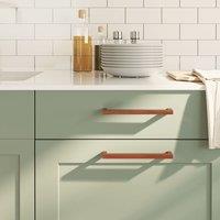 Berkfield Home Cabinet Handles 5 pcs Bronze 192 mm Stainless Steel in Brown