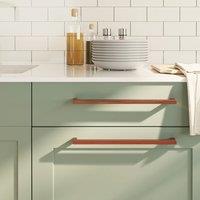 Berkfield Home Cabinet Handles 20 pcs Bronze 320 mm Stainless Steel in Brown