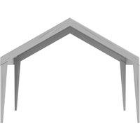 VEVOR Heavy-Duty Carport Canopy Cover 13 x 20 ft Grey