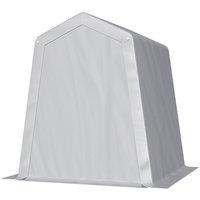 VEVOR Durable Outdoor Storage Shed 6 x 6 ft Waterproof Canopy Grey