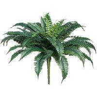 VEVOR Lifelike Artificial Ferns Large Hanging Plant Wall Decor 43-47 Inch in Green