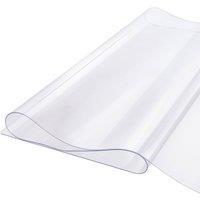 VEVOR Clear Plastic Table Cover 42 x 96 Inch Waterproof Easy Cleaning