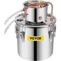 VEVOR Stainless Steel Moonshine Still 8.5 UK Gal Distilling Equipment in Silver