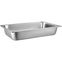 VEVOR Durable Steam Table Pan 20.9 x 12.8 Inch Stainless Steel in Silver