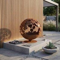 Garden Greatness Relica Cut Out Garden Fireball Fire Pit in Brown | Size: 1 Pack