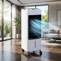 Alivio 4L Air Cooler Humidifier 65W with 120 Oscillation 3-Speed 2 Ice Pack in White