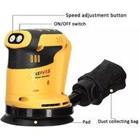SPETLEK 550W ELECTRIC Cordless ORBITAL SANDER ROTARY in Yellow | Size: 10000mm x 520mm