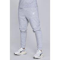 SikSilk Men's Essentials Joggers in Grey | Size: 2XL