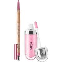 KIKO Milano Women's 3D Hydra Lip Combo Set - 02 (Worth &pound;21.98)