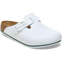 Birkenstock Women's Boston Pro Mule in White | Size: 5.5