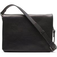 Clarks Women's Treen Medium Black Leather Shoulder Bags, Cross Body Bag