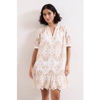 Phase Eight Women's Liliana Mini Dress in White | Size: 20
