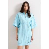 Phase Eight Women's Lara Shirt Dress in Baby Blue | Size: 10