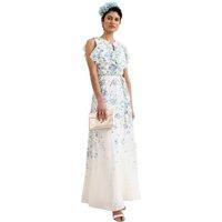 Phase Eight Women's Petite Rachel Dress in Warm White | Size: 14
