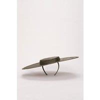 Phase Eight Women's Boater Fascinator in Dark Olive