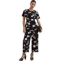 Phase Eight Women's Jolie Floral Jumpsut in Midnight | Size: 10