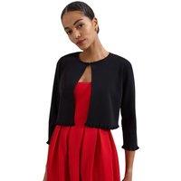 Phase Eight Women's Mimi Knit Bolero Cardigan in Black | Size: Small