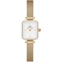 Daniel Wellington Women's DW00100730 Quadro 15mm Quartz Watch in Gold