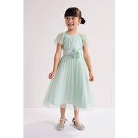 Phase Eight Girl's Jasmine Tulle Dress in Mint | Size: 3-4 Years