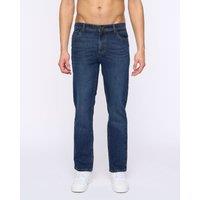 Duck&Cover Hydras Men's Straight Leg Slim-Fit Modern Jeans in Dark Navy | Size: 34R