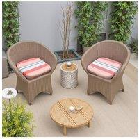 Living and Home 2 Pack Outdoor Chair Cushions