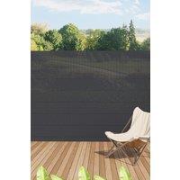 Living and Home 1.5*3M Dark Grey PVC Privacy Decorative Fences