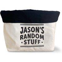 History & Heraldry Pre-personalised Top Bloke Storage Pouch - Over 60 Titles - Jason in Cream
