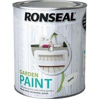 Ronseal Garden Paint Daisy, 750ml RSLGPD750 in White