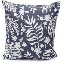 Peggy Wilkins Water Resistant Outdoor Cushion Palm Grey | Size: 45 cm x 45 cm