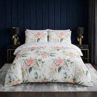 Rapport Home Ava Blush Floral Microfibre Reversible Duvet Cover Set | Size: King